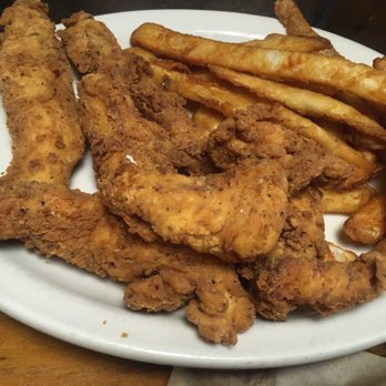Santa Fe Cattle - Chicken tenders and fries - Steakhouses Near Me - Broken Arrow, Oklahoma