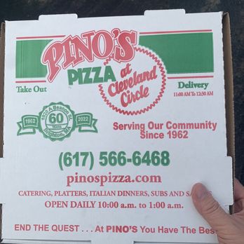 Pino's Pizza - Pizza Near Me - Brighton, Massachusetts