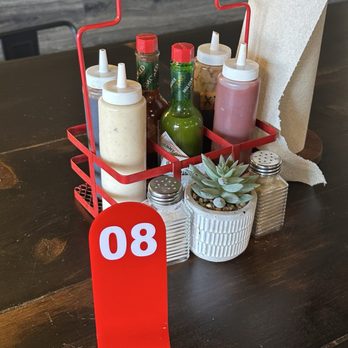 SMKD BBQ  - number and sauce caddy - American Near Me - Henderson, Nevada