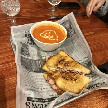 Sandy's Pub - Tomato soup & grilled cheese - Pubs Near Me - Olympic Valley, California