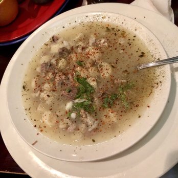 Tacos Matamoros - Pozole (with the spices/herbs) - Mexican Near Me - Brooklyn, New York Tacos Matamoros - Pozole (with the spices/herbs) - Mexican Near Me - Brooklyn, New York