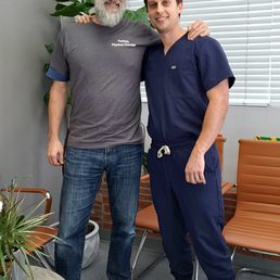 With resident DJ and therapist Colin. With resident DJ and therapist Colin.
