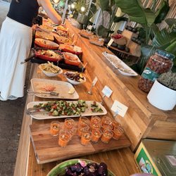 Josefina - Partial buffet bar.