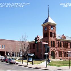 Cash Only Bail Bonds - Coconino County Superior Court and the Flagstaff Justice Court are located in the same building...