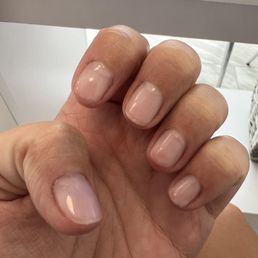 Clean gel nails Clean gel nails