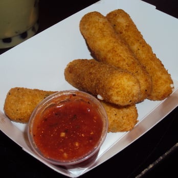 Boba Mocha - 4 mozzarella sticks with small marinara dipping sauce - Coffee & Tea Near Me - Duluth, Georgia Boba Mocha - 4 mozzarella sticks with small marinara dipping sauce - Coffee & Tea Near Me - Duluth, Georgia
