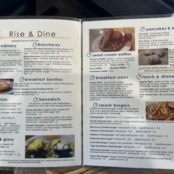 Huckleberry’s - Inside page of menu - Breakfast & Brunch Near Me - Winner, South Dakota Huckleberry’s - Inside page of menu - Breakfast & Brunch Near Me - Winner, South Dakota