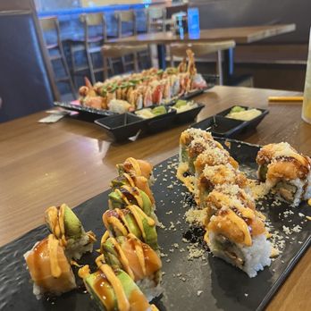 Edo Japan - Special Salmon Lover Roll Kraken Roll - Sushi Bars Near Me - Pearland, Texas