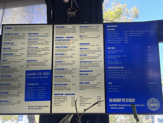 Menu photo 1 Square Pie Guys - Oakland Oakland, CA Menu photo 1 Square Pie Guys - Oakland Oakland, CA