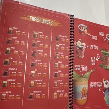 Juice Time and Papa Kanafa - Menu - Juice Bars & Smoothies Near Me - Pimmit, Virginia Juice Time and Papa Kanafa - Menu - Juice Bars & Smoothies Near Me - Pimmit, Virginia