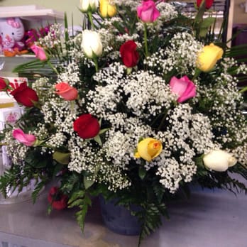 Ladybug's Flowers & Gifts - Memorial Rose display - Florists Near Me - Tulsa, Oklahoma