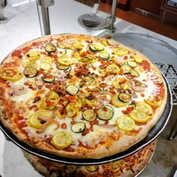 Tina's Tiny Table - Squash and Zucchini Pizza