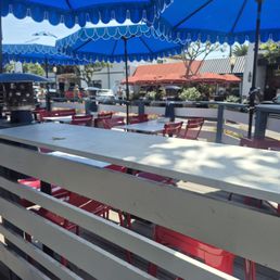 Outside dining