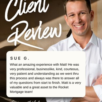 Matt Kelchner - Rocket Mortgage - I am honored - Mortgage Lenders Near Me - Chandler, Arizona Matt Kelchner - Rocket Mortgage - I am honored - Mortgage Lenders Near Me - Chandler, Arizona