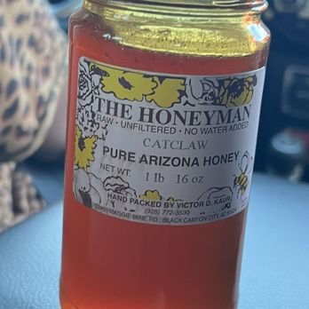 The Honeyman - a jar of pure arizona honey - Grocery Near Me - Prescott, Arizona