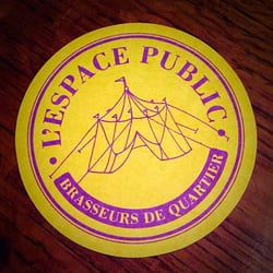L'Espace Public - Vive la bière de microbrasserie !