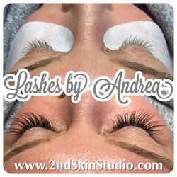 Andrea O'Donnell, 2nd Skin Studio - Semi-Permanent Eyelash Extensions last 4-6 weeks, or for as long as you like with monthly fill-in visits!
