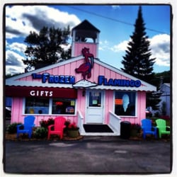 Puppy Paws - Lots of cool treasures at the Frozen Flamingo! A place to stop by while in munising mi