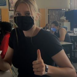 Oroville High School - Students wearing mask! fun and friendly plus very safe! Fun fresh clean environment