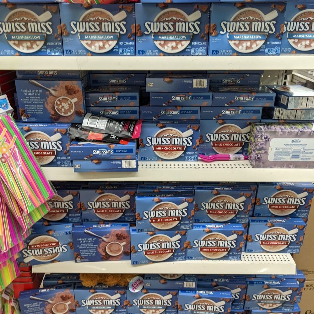 Dollar Tree - Swiss Miss hot chocolate - Discount Store Near Me - West Saint Paul, Minnesota Dollar Tree - Swiss Miss hot chocolate - Discount Store Near Me - West Saint Paul, Minnesota