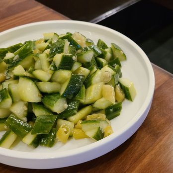 Kungfu Kitchen - Cubed Cucumber Salad - Chinese Near Me - Alexandria, Virginia