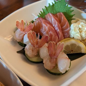 Momiji - Amaebi, salmon - Japanese Near Me - Seattle, Washington Momiji - Amaebi, salmon - Japanese Near Me - Seattle, Washington