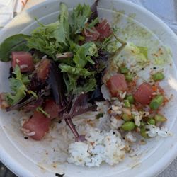 Poké Bar - Soggy rice, dry poke