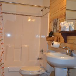 Lure Me Inn - Spacious bathroom. More room behind the camera angle.