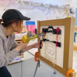 Bunnyhop Creative Academy - tufting workshop