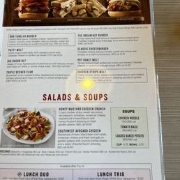 the menu the menu