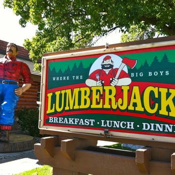 Lumberjacks Restaurant - Lumberjacks sign - Diners Near Me - Redding, California Lumberjacks Restaurant - Lumberjacks sign - Diners Near Me - Redding, California