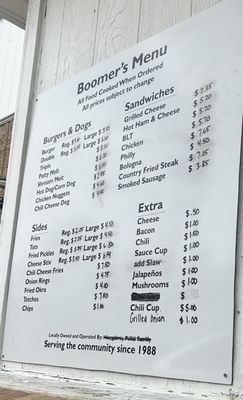 Menu photo 2 Boomers Horn Lake, MS Menu photo 2 Boomers Horn Lake, MS