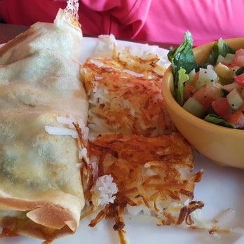 Breakers Breakfast, Brunch & Lunch - Portobello chicken crepe - Breakfast & Brunch Near Me - Pacifica, California Breakers Breakfast, Brunch & Lunch - Portobello chicken crepe - Breakfast & Brunch Near Me - Pacifica, California