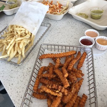 Cubby's - We got all the fries- sweet potato are my favorite - New American Near Me - Orem, Utah