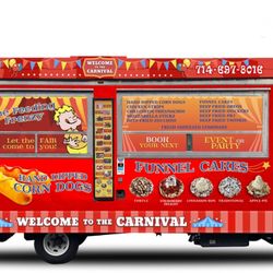 The Feeding Frenzy - Here is our carnival food truck