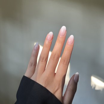 Coco Nails art - Ombré gel after 1 week - Nail Salons Near Me - New York, New York Coco Nails art - Ombré gel after 1 week - Nail Salons Near Me - New York, New York