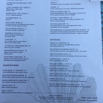 The Fishery - Menu - November 2018 - Seafood Markets Near Me - San Diego, California The Fishery - Menu - November 2018 - Seafood Markets Near Me - San Diego, California