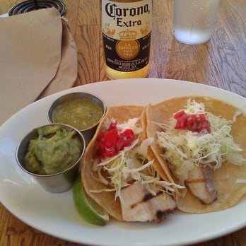 Fish 101 - Grilled fish tacos, which were awesome!! - Seafood Near Me - Encinitas, California