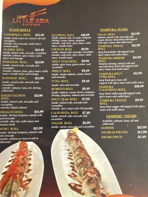 Menu photo 1 Little Asia Cuisine Phoenix, AZ Menu photo 1 Little Asia Cuisine Phoenix, AZ