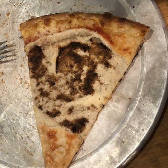 Amici - Covington - Large cheese pizza, cheese and dough bubble removed. - Italian Near Me - Covington, Georgia