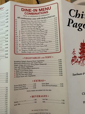 Menu photo 7 China Pagoda Restaurant Chaska, MN