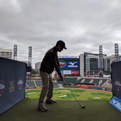Stadiumlinks Golf at SunTrust Park - 7th hole.