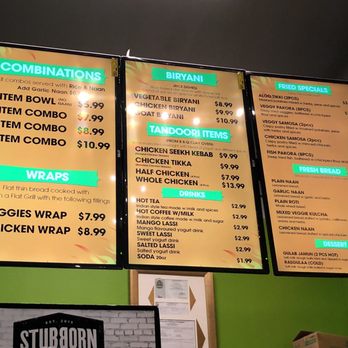 Flamin Curry - Menu - Indian Near Me - Long Beach, California