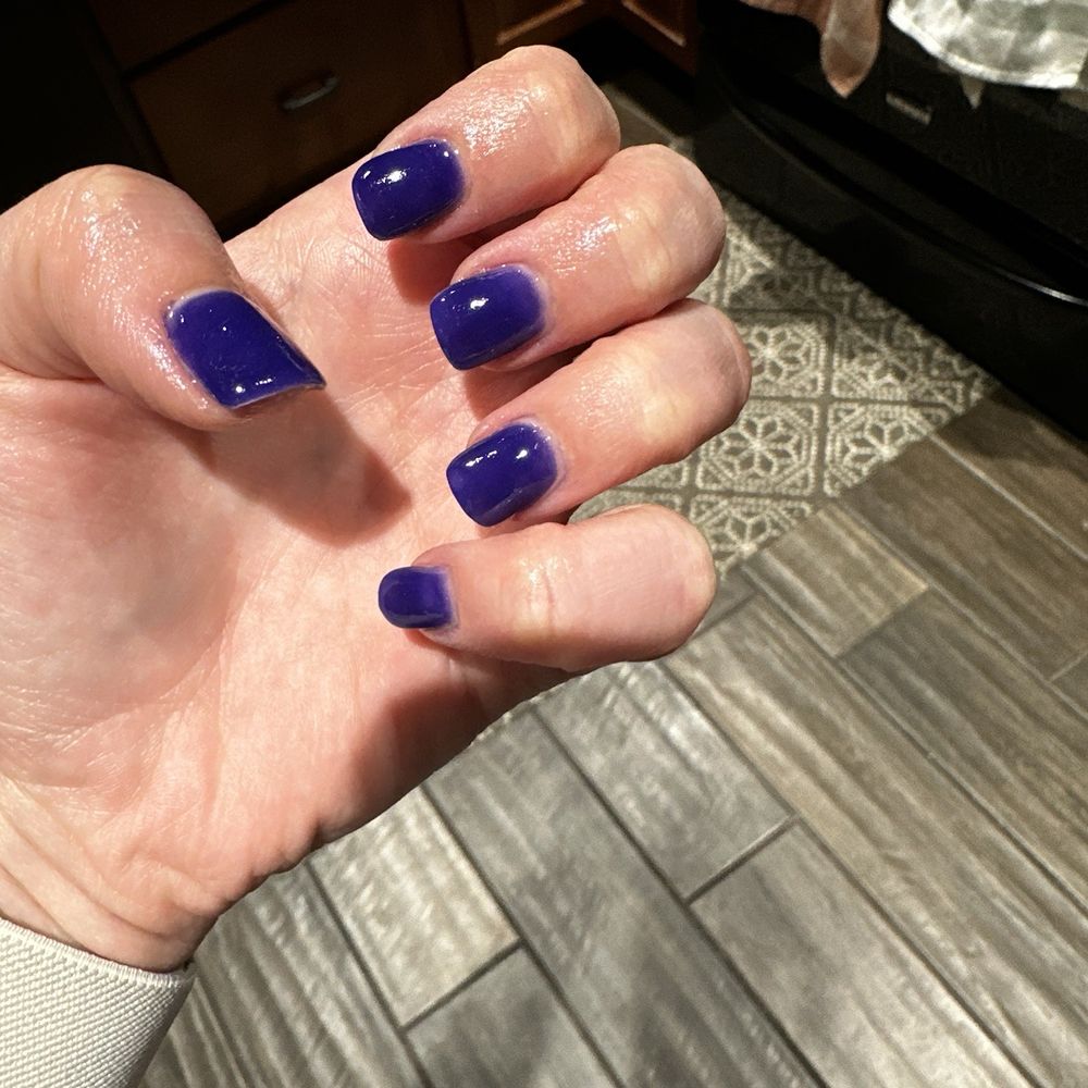 Perfect dip nails!