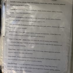Healing Arts Center - Essential oil selection