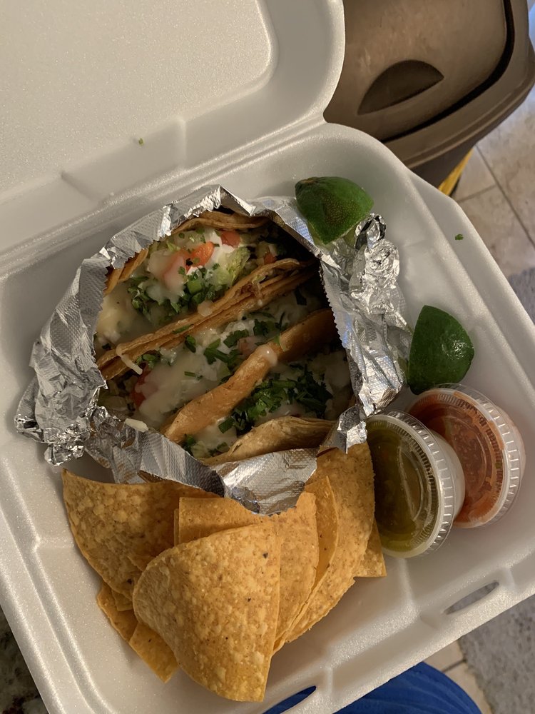 Food from Mr. Taco