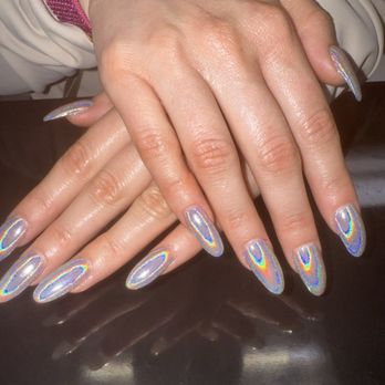 Inspirit Nails & Spa - Holographic manicure - Nail Salons Near Me - Escondido, California Inspirit Nails & Spa - Holographic manicure - Nail Salons Near Me - Escondido, California
