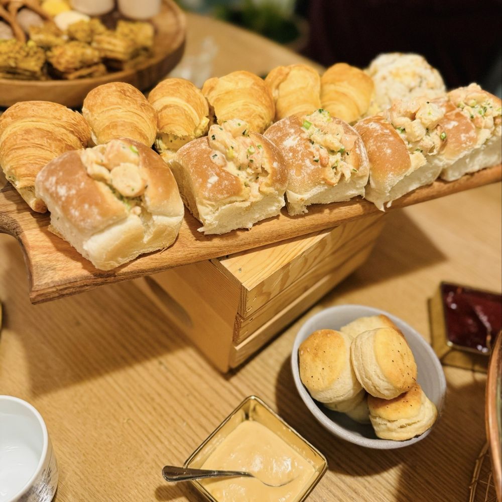 Pocholandia - These little sandwiches were SO good!!! And the clotted cream was a favorite of everyone at the table! - Caterers Near Me Pocholandia - These little sandwiches were SO good!!! And the clotted cream was a favorite of everyone at the table! - Caterers Near Me