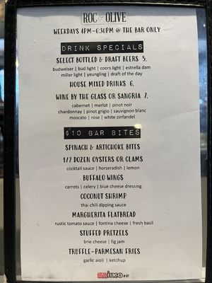 Menu photo 3 Roc & Olive Long Beach, NY Menu photo 3 Roc & Olive Long Beach, NY