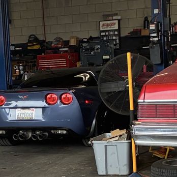 Performance Specialties - Vette in bay - Auto Repair Near Me - Spring Valley, California Performance Specialties - Vette in bay - Auto Repair Near Me - Spring Valley, California